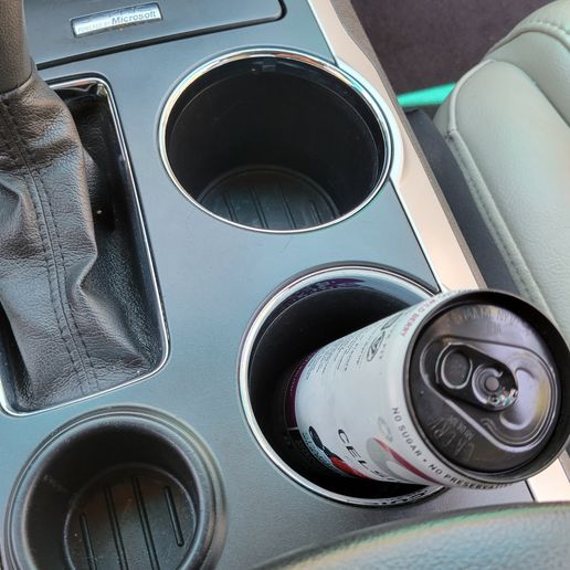 Slim Can Cupholder Adapter - 2012 Ford Explorer