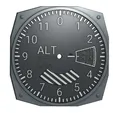 render.webp Avionics Altimeter Clock