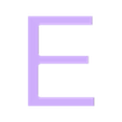 E.stl Alphabet Toy Shape Sorter