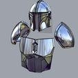 armor_5.jpg El Mandalorian Beskar steel armor // The Mandalorian Beskar steel armor and helmet UPDATED 3D print model