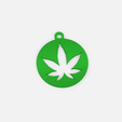 LLAVERO marihuana.png keychain cannabis - keychain marijuana
