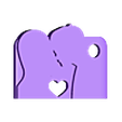 Powerful_Snaget-Gogo_2.stl Бесплатный STL файл Father's Day Keychain・Дизайн 3D-печати для загрузки