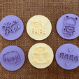 sellospadres.png FATHER'S DAY, FATHER DAY, DAD, DAY DATHER, DAD, DADDY COOKIE CUTTER COOKIE CUTTER