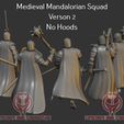 Unhooded-Back-Render.jpg Medieval Mandalorian Squad Version 2 - Legion Scale