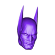 Head2.stl Batman El Cruzado con Capa