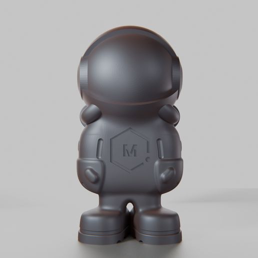 Astronaut with Visor Statue – Sci-Fi Space Explorer Figure