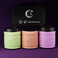 04.png 3MF file MOTHER'S DAY CUP/MUG 0.4・Design to download and 3D print