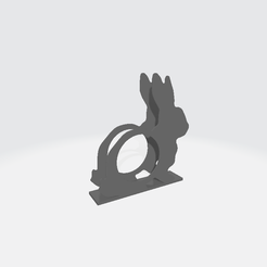 conejo.png bunny napkin or card holder