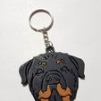 74205674_157828275612393_3064428667133231104_o.jpg Key Ring Rottweiler Dog Dog