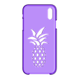 iPhone_XR_Pineapple_001.stl Download free STL file iPhone Case - 7/7Plus, 8/8Plus, X, XS, XS Max, XR • 3D printable model, DuaneIndeed