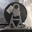 dabf8c16b8f49d2903f0885a08ceea17_preview_featured.JPG Download free STL file Extended Overhead Filament Spool Holder (Lulzbot TAZ) • 3D printing design, Roger
