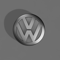 Volkswagen Logo por Nathan S, Descargar modelo STL gratuito