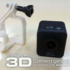 tb_rcp24_sjm10_case_33.jpg Free STL file XL-RCP 24.0: Camera gimbal casing for SJCAM M10 series・3D print model to download