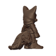 044.png 🦊🔥 EXCLUSIVE 3D PROJECT: Tails Prower "Urban Vibes" Style | STL to FDM and RESIN | Parts Separated by COLOR!