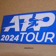 atp-tour2024-torneo-tenis-profesional-carlos-alacaraz-cancha.jpg ATP, Tour2024, Poster, sign, signboard, logo, print3d, player, tennis, professional, tournament, tournament