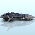 42.jpg Nereidis spaceship 38 - Battleship Vehicle SF Science-Fiction