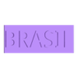 CHAPA BRASIL.stl BIC CASE / CAP / CAPINHA