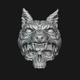 13.jpg Skull wolf scalp