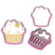 CULTS-3.jpg COOKIE CUTTER AND STAMP SWEET CUPCAKE