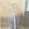IMG_0611.JPG Stand for Philips Sonicare Diamond Clean incl. glass (tooth brush stand)