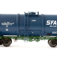 SFAT-2.png UNI Temp SFAT Gasoline Tank Car N Scale HO Scale & Kids HO Scale