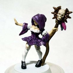 IMG_1992.JPG Free STL file the Summoner - 28mm・3D print model to download