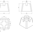 Dimensions.png Mold for casting of deck blocks made of concrete