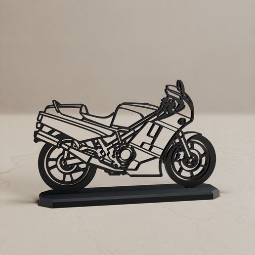 YAMAHA RD500LC MODELL STAND DECOR