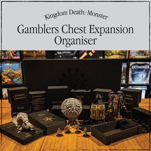 Kingdom Death: Monster Gamblers Chest - Organiser 3D File for 3D  printingCults
