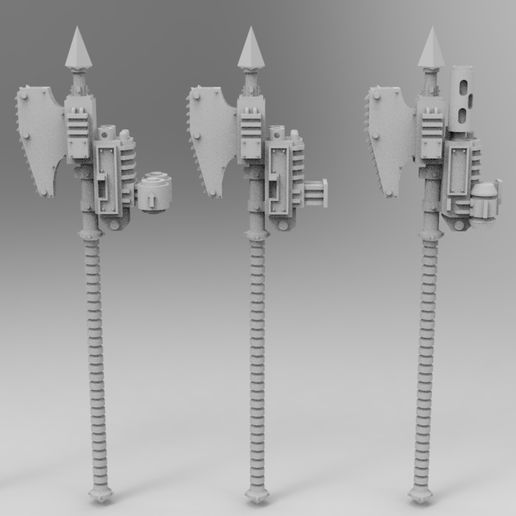 Interstellar T-800 Chain-mops 3D model