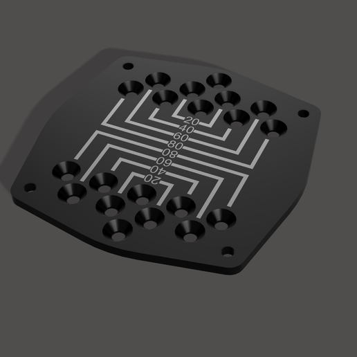 Aluminum Extrusion Bass Shaker Mounting - 3D model önizlemesi