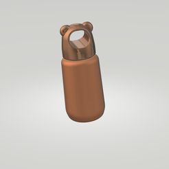 botella.png Archivo STL gratis Botella oso・Diseño de impresora 3D para descargar