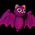 BPR_Render4.jpg Crochet knitting Halloween Bat with hanger