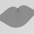 wf2.jpg Lips rosette onlay relief 3D print model