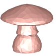 model-5.png Low poly mushroom