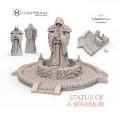 1000X1000-Gracewindale-warrior.jpg Statue of a Warrior