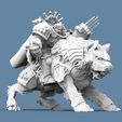 Wolf_Captain_2.jpg Free STL file Viking Wolf Rider Captain・Template to download and 3D print