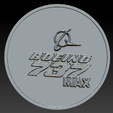 b737m3.png Boeing 737 MAX commemorative coin