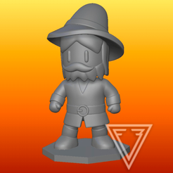STL file Stumble Guys Ninja God 🥷・3D printable model to download・Cults