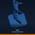 08_printed_proof.png Dna Double Helix Model - 3D Printable STL File