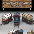 EC3D---Caravan-Wagons---Cover.png Caravan Wagons - Modular - 28mm gaming - Sample items
