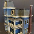 IMG_E2446.jpg HO SCALE SECOND EMPIRE VICTORIAN HOUSE "THE SUMMERSET HOUSE"