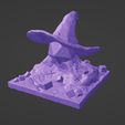 CWHatPic1.png The "Crystal Witches' Hat" D6 Dice Insert