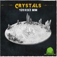 MMF-Сrystals-14.jpg Сrystals (Big Set) - Wargame Bases & Toppers 2.0