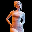 5.jpg Cyberpunk 2077 Panam Palmer Diorama Download 3D print model STL files statue figure video game digital pattern 3D printing Sculpture Art
