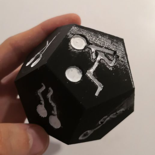 Free Stl File Sex Dice・design To Download And 3d Print・cults 1005