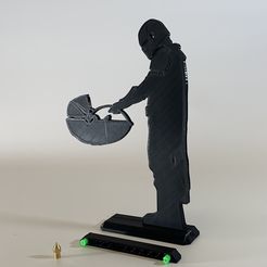 IMG_7241.JPG Télécharger fichier STL Bébé Yoda le Mandalorien - Silhouette 200mm - star wars • Plan pour impression 3D, SIGNMAK