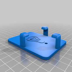 RGB_Remote_Holder.png Free STL file RGB Remote Holder・3D printing idea to download