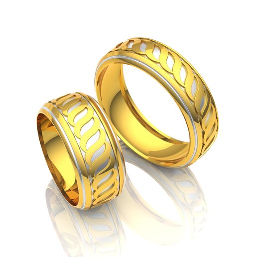 Wedding ring 3D model