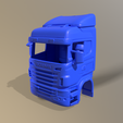 A021.png SCANIA R730 CABIN TRUCK PRINTABLE IN SEPARATE PARTS